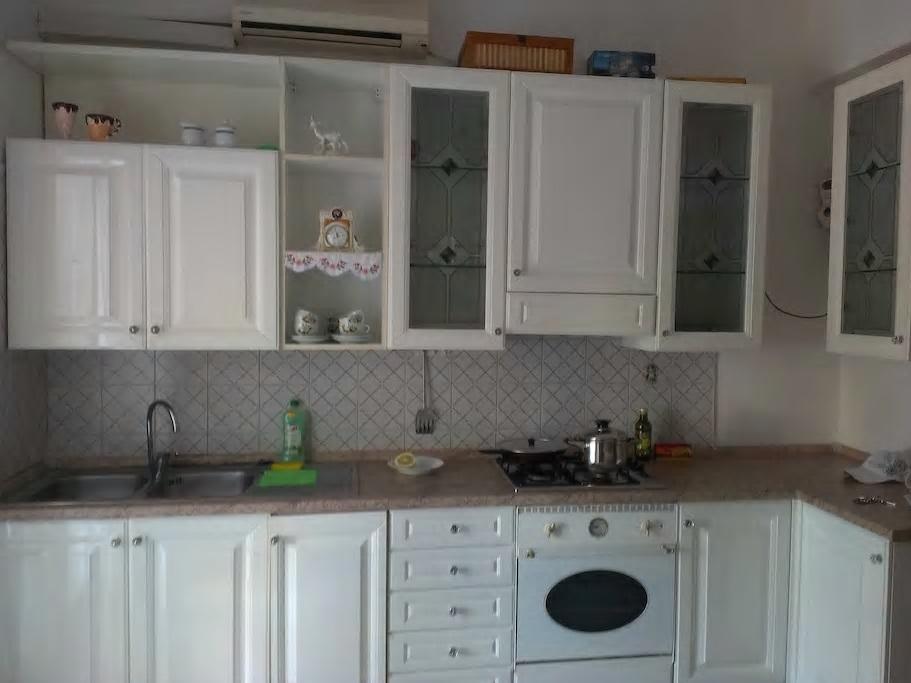 Trilocale A 800 Metri Dal Mare Apartment สกาเลอา ภายนอก รูปภาพ